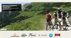 Desktop Screenshot of bikeguiding.at